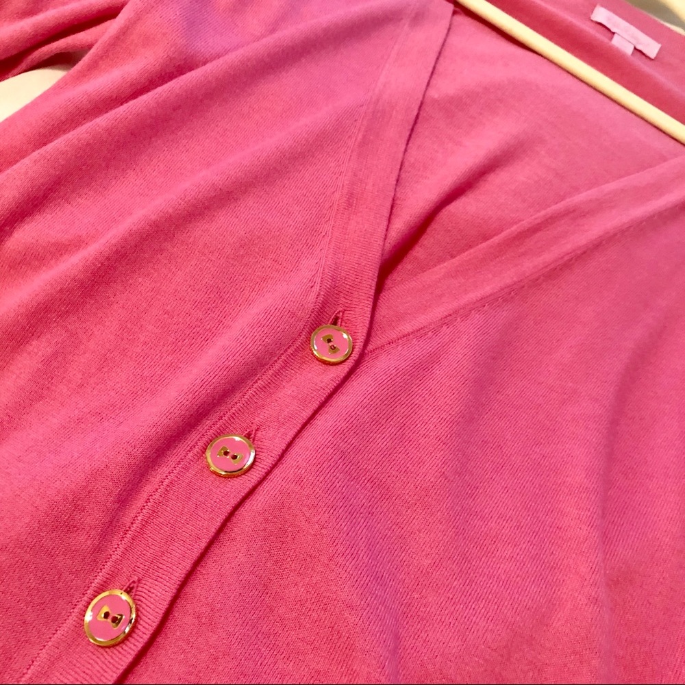 Lilly Pulitzer Pink Cardigan